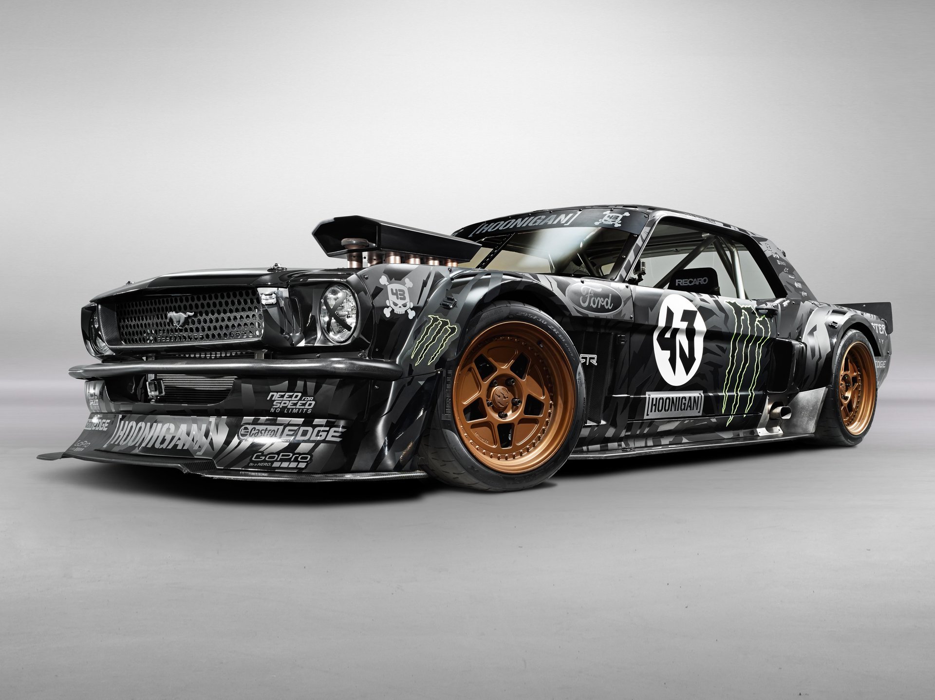 форд мустанг ртр 1965 hoonicorn 845 л.с. gymkhana семь передние кен блок