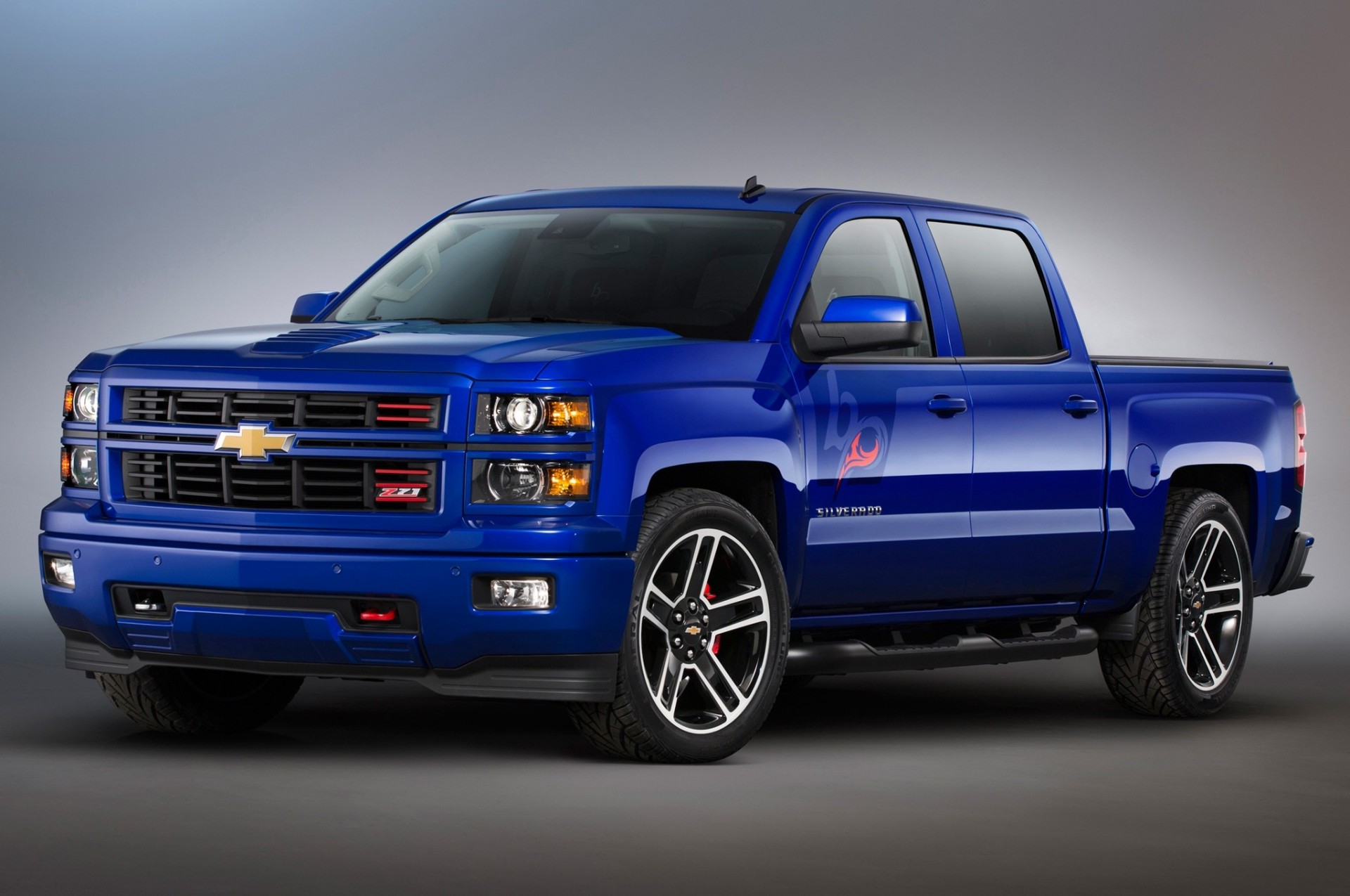 blue 2014 truck g