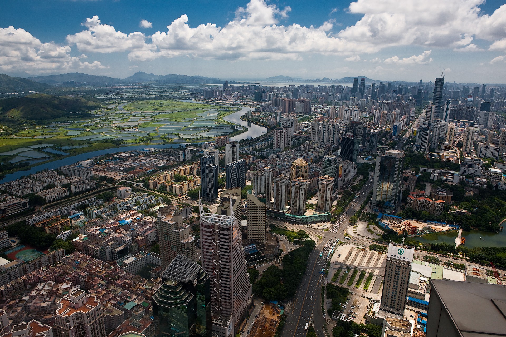 china rascacielos edificios