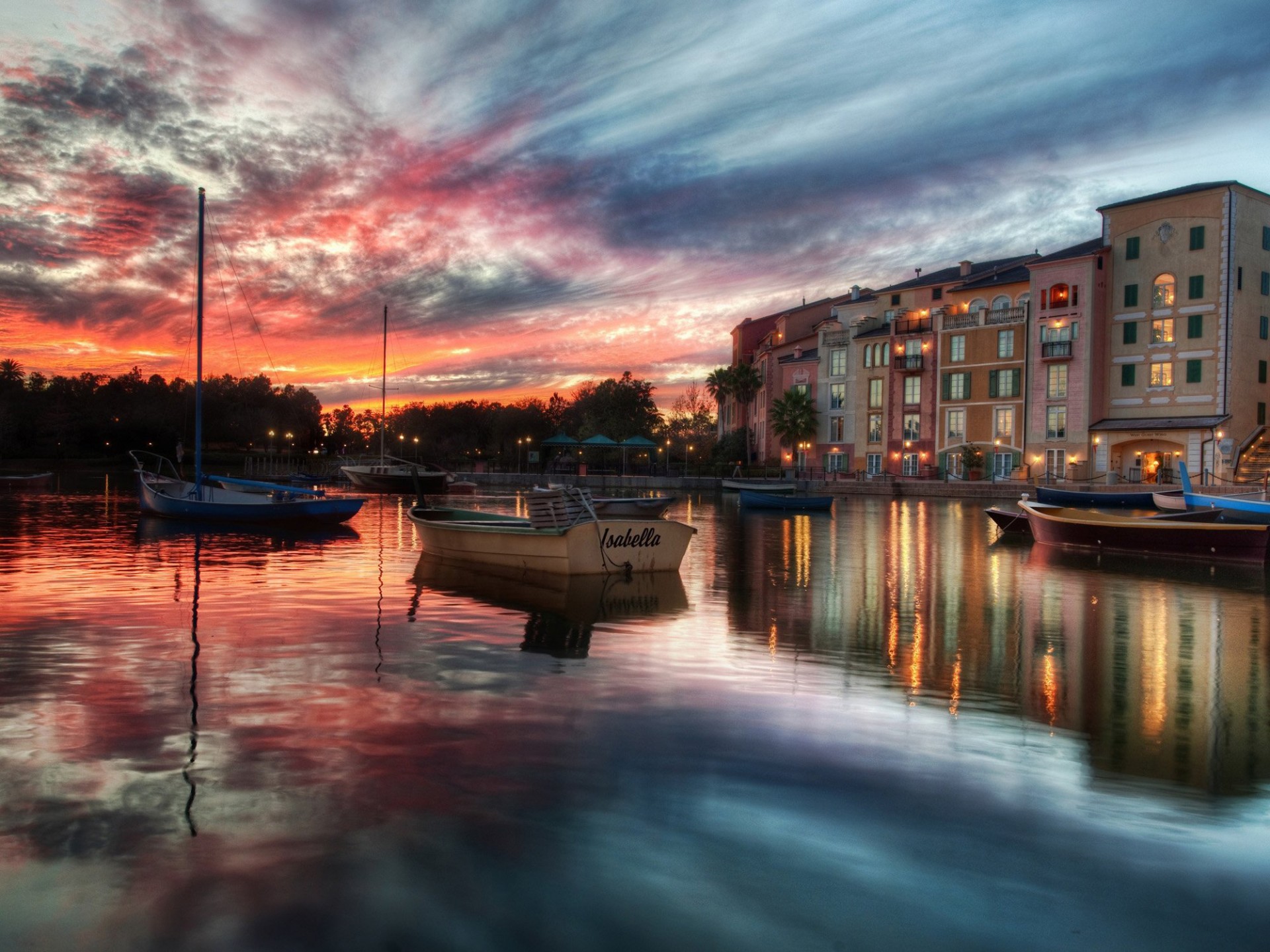 himmel wasser reflexion boote zuhause