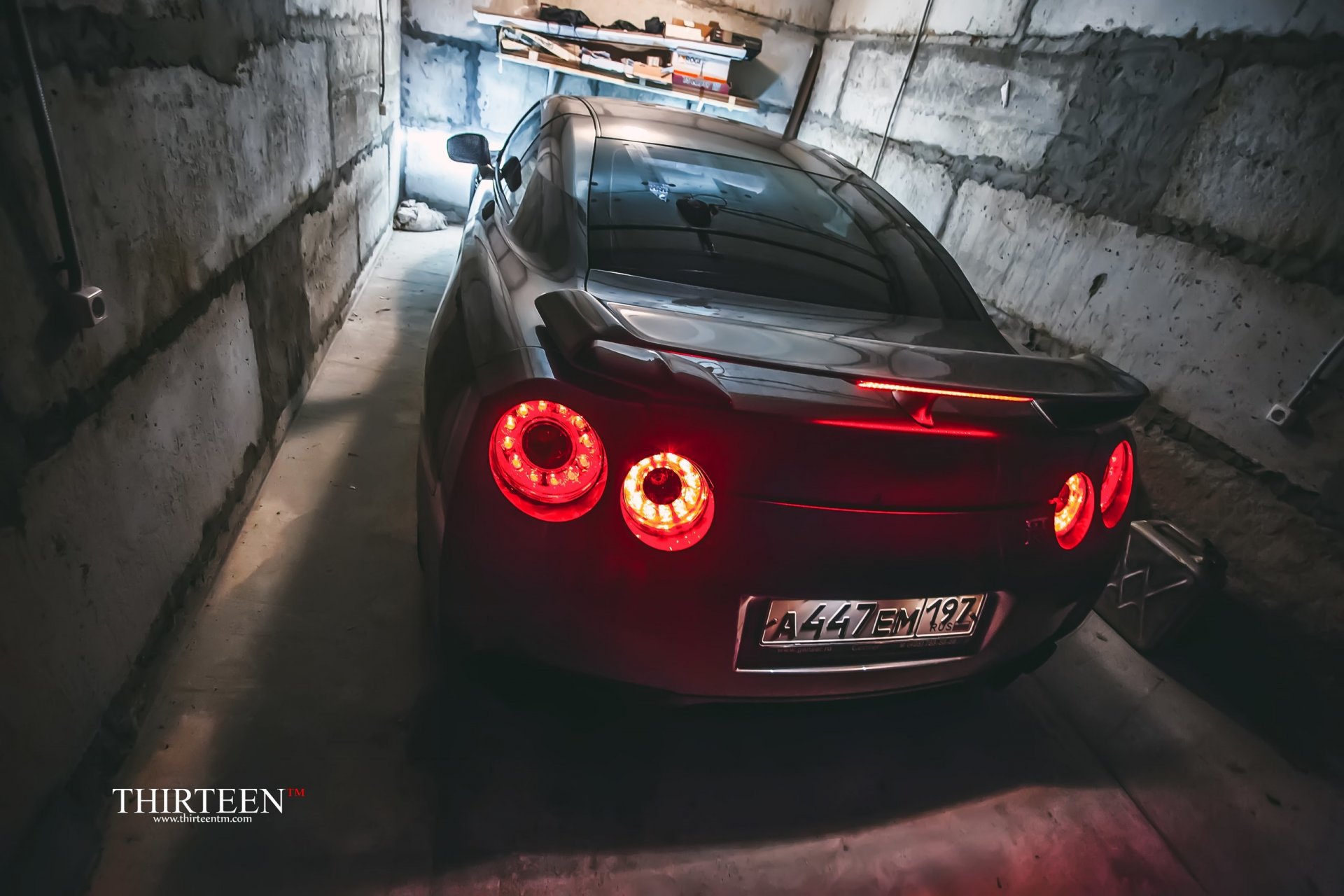 trzynaście zdjęcia samochód auto nissan gt-r kupa