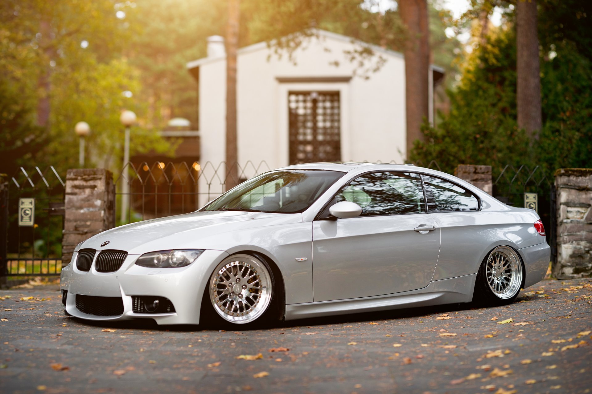 bmw 3 series e92 silver bmw silver suspension