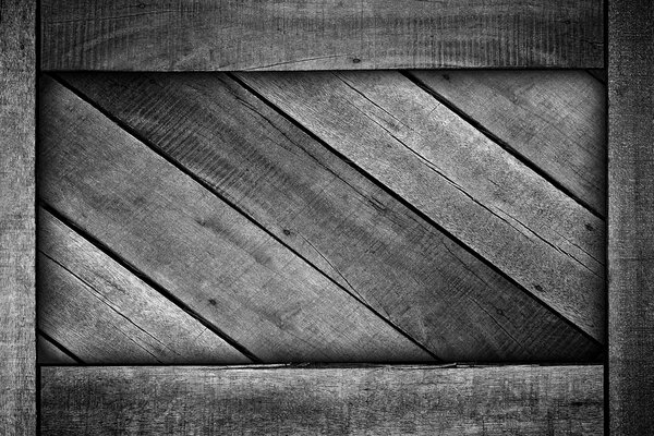 Holzschattiertes monochromes Brett