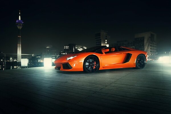 The style and grace of lamborghini aventador roadster sports supercars