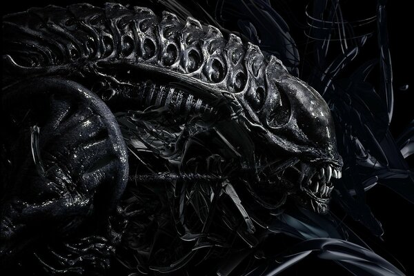 A fantastic action movie about aliens. Alien