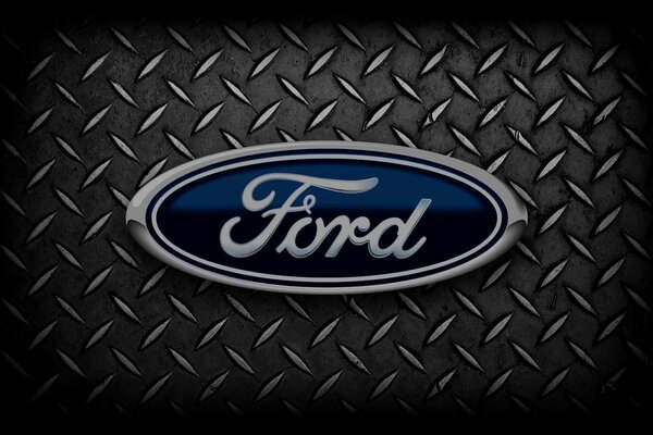 Oval Ford car logo