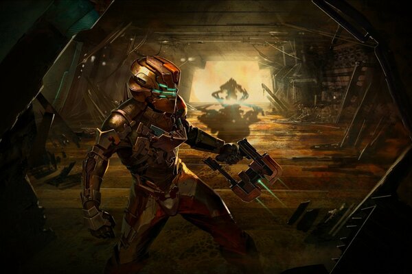 Dead Space Roboter aus dem Spiel