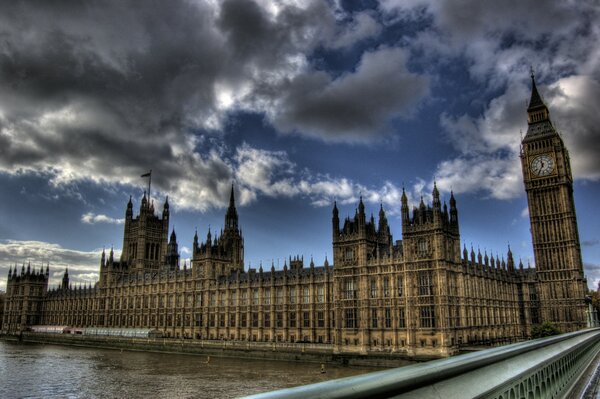 Piękny Londyński Big Ben