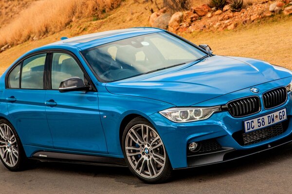 BMW 2014 blu prestazioni edition