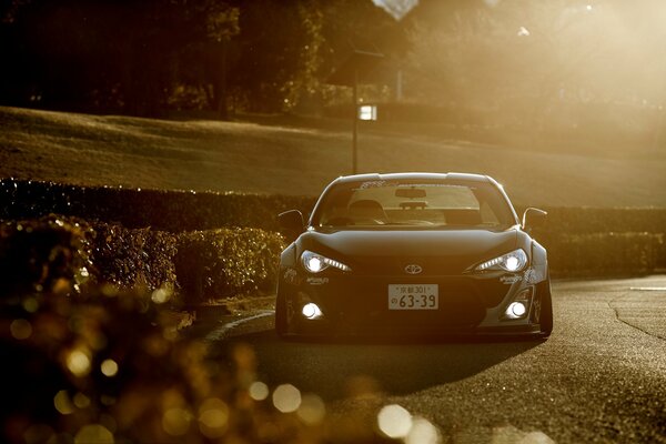 Pose de lapin de fusée scion fr-s