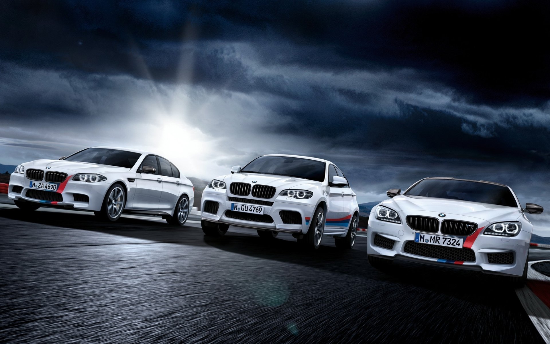 bmw m5 x6m m6 bmw front background