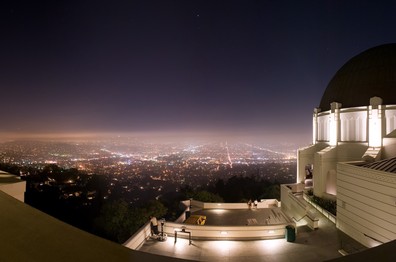 nacht stadt panorama