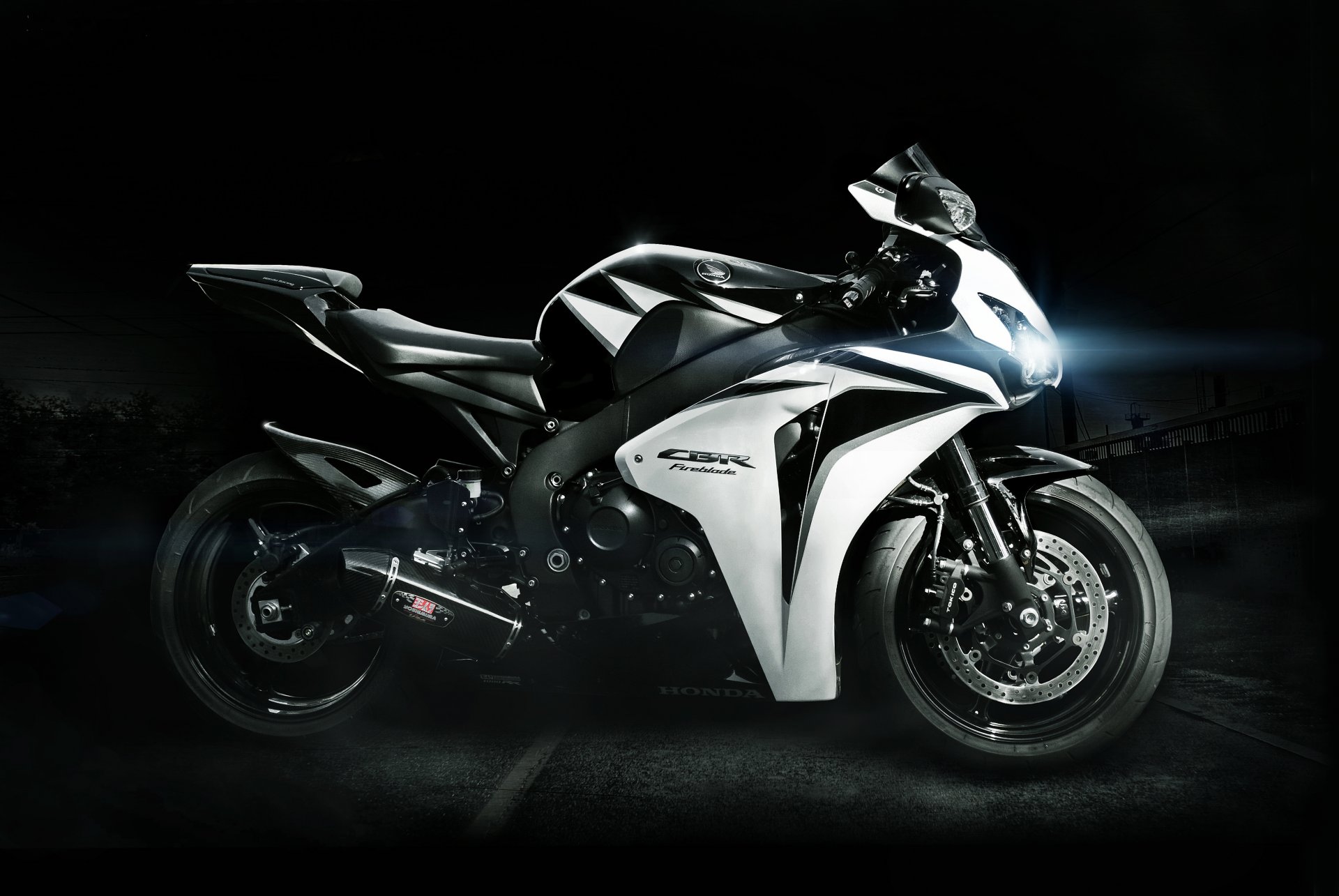 honda cbr fireblade weiß fahrrad supersport honda fareblade scheinwerfer licht