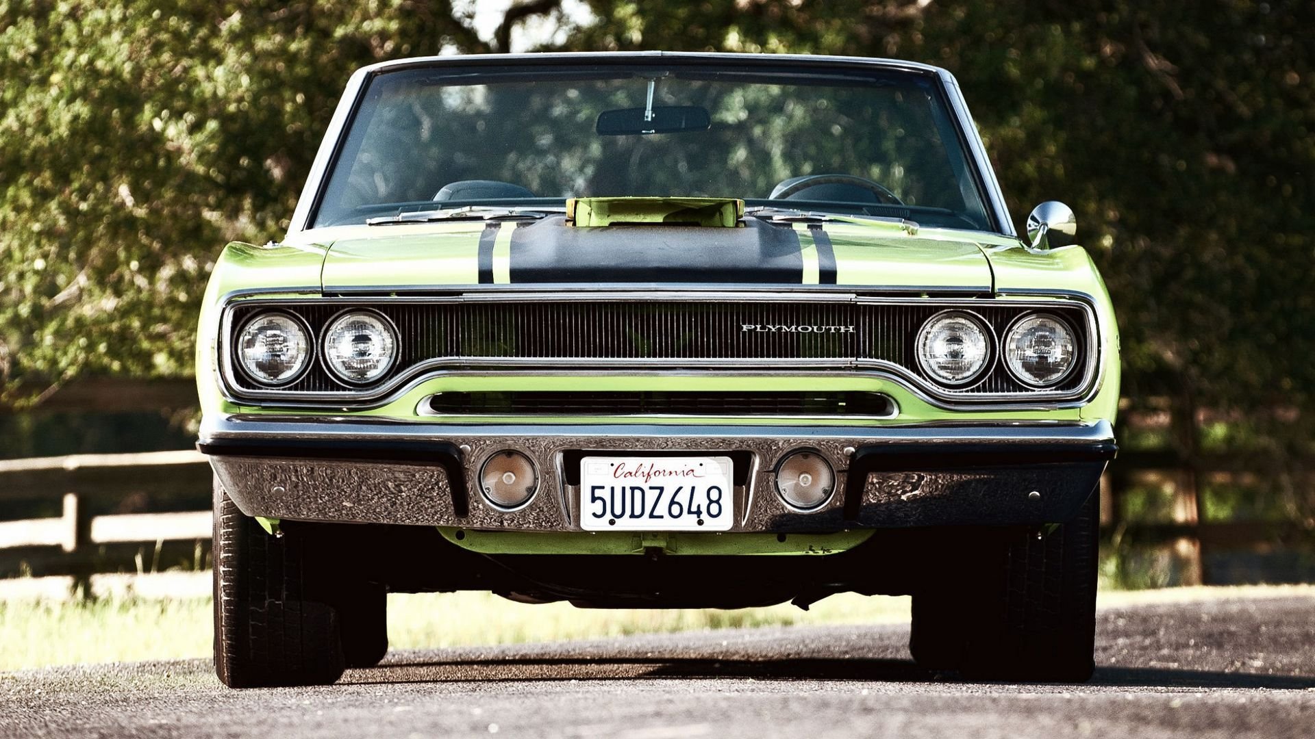 ag wallpaper green plymouth road runner convertible muscle car automotive car wallpaper muscle car beautiful car front