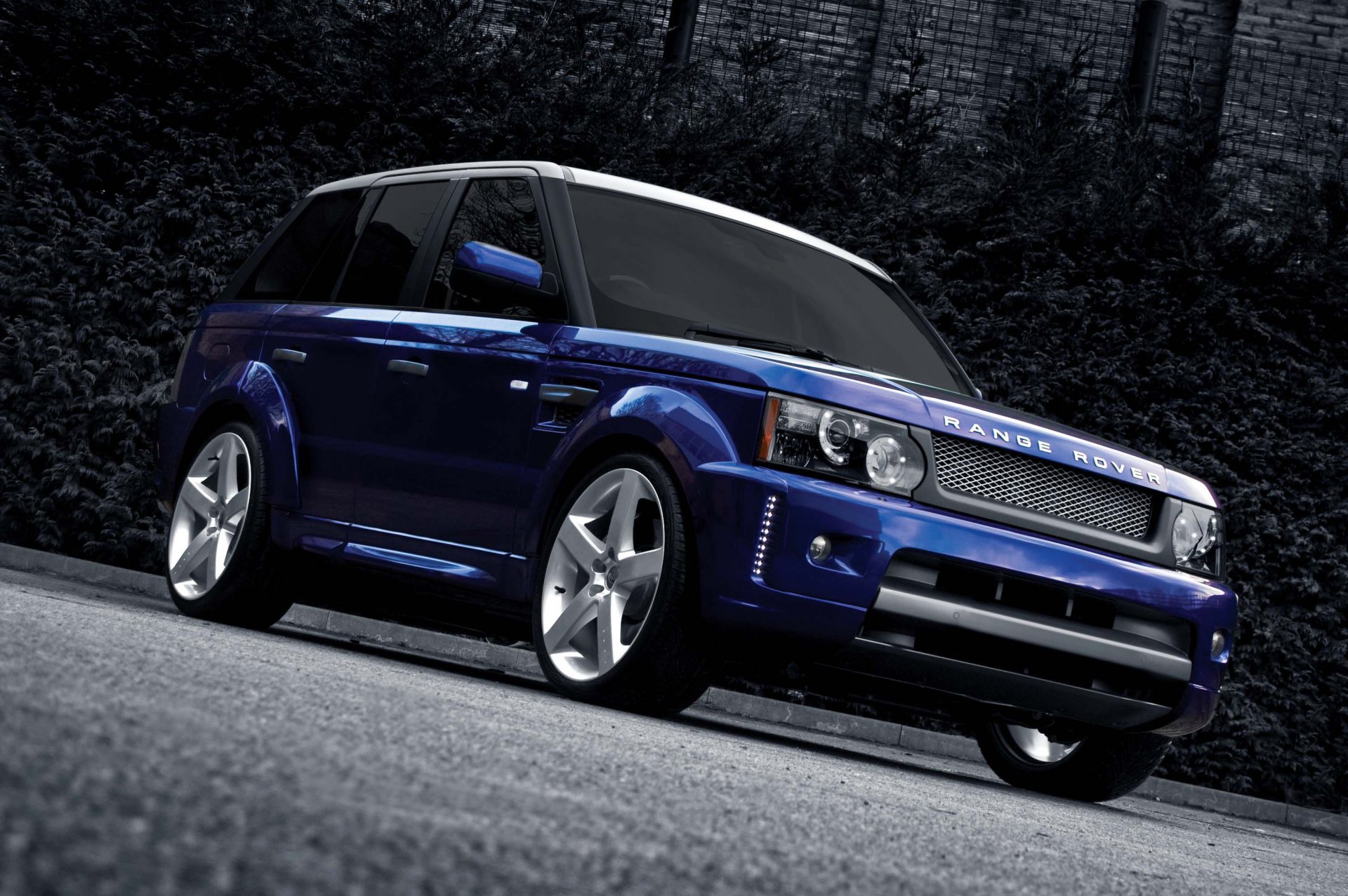 range rover sport kahn blue drive