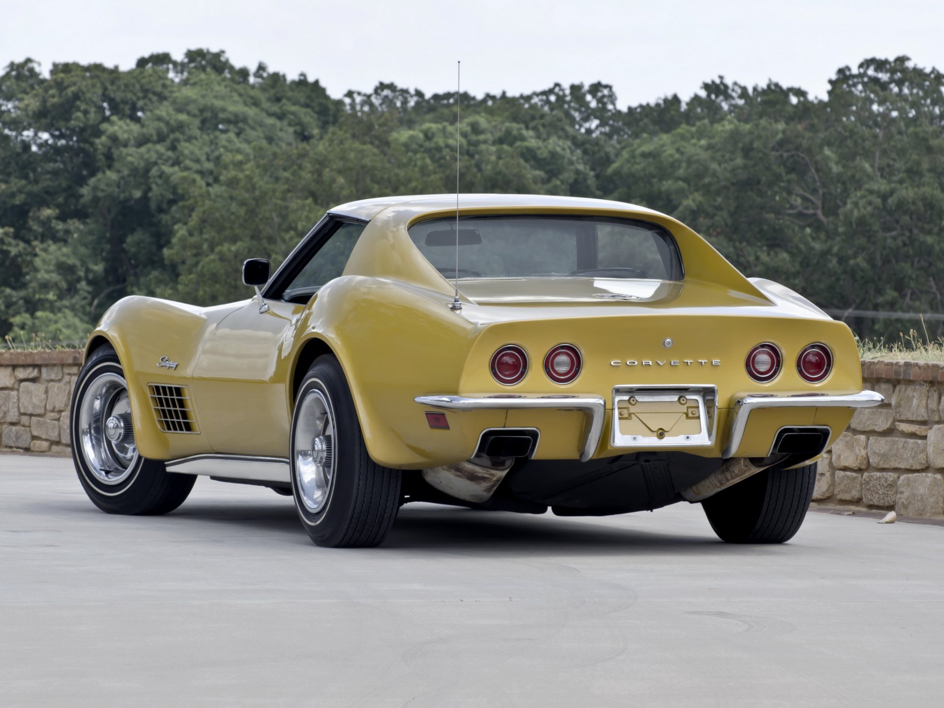 chevrolet corvette stingray s3 voiture chevrolet arrière voiture