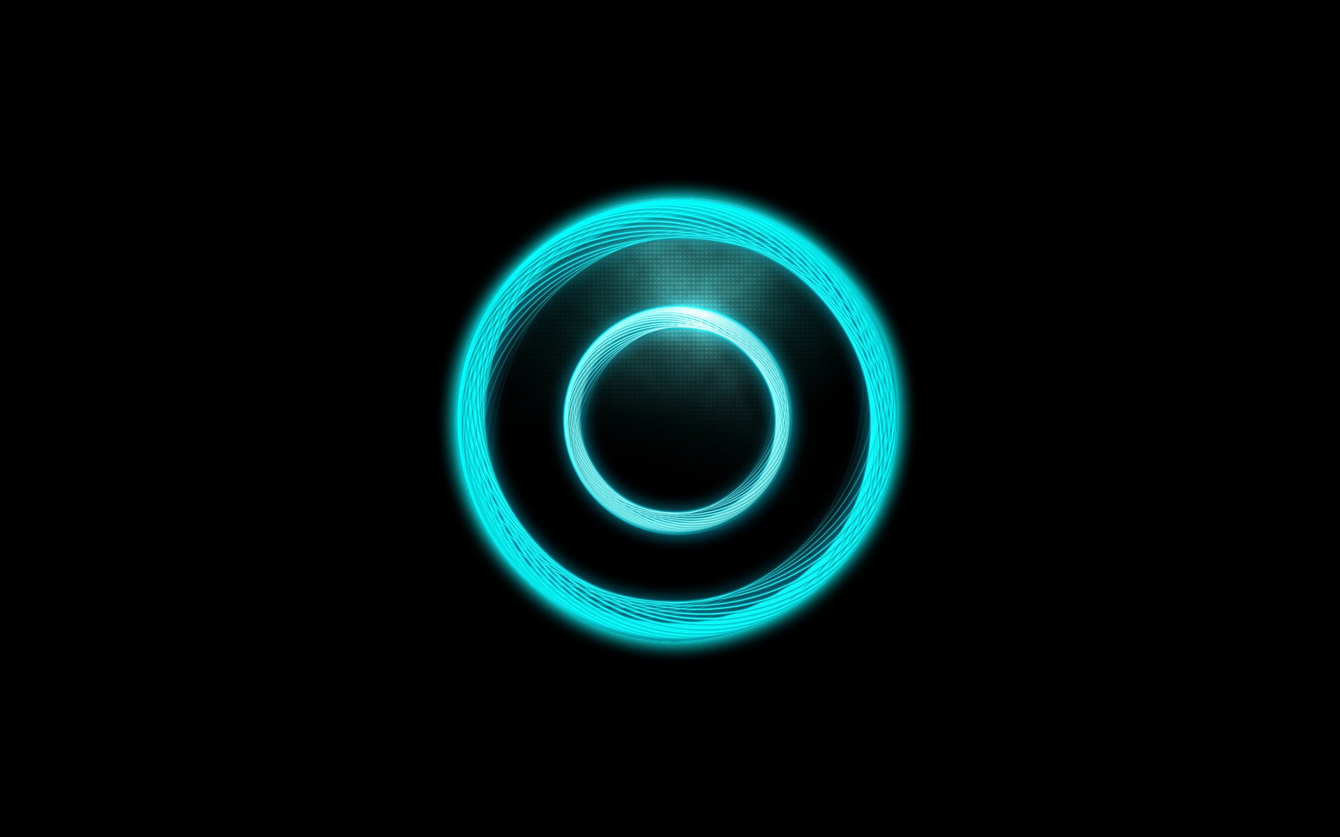 tron film tron minimalism black background circle