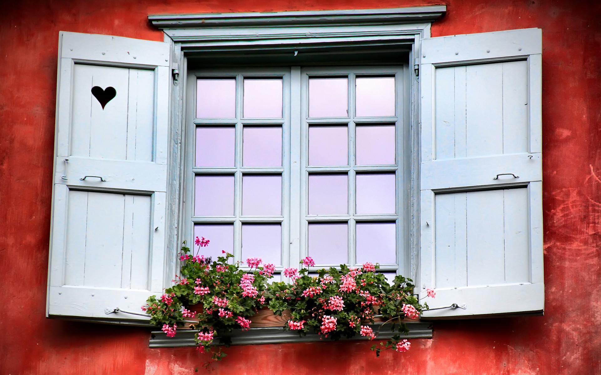 francia ventana persianas