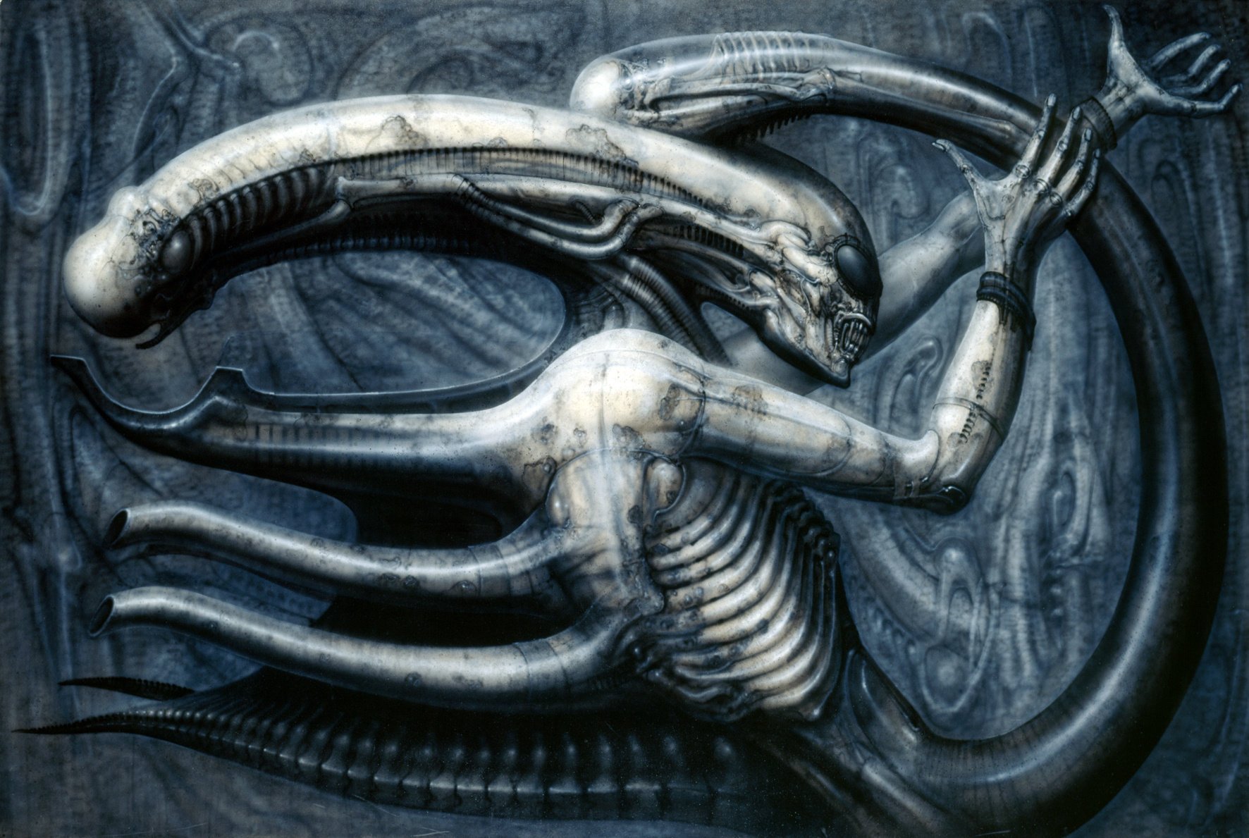 necronomicon iv necronomicon art giger biomechanic fantastyka