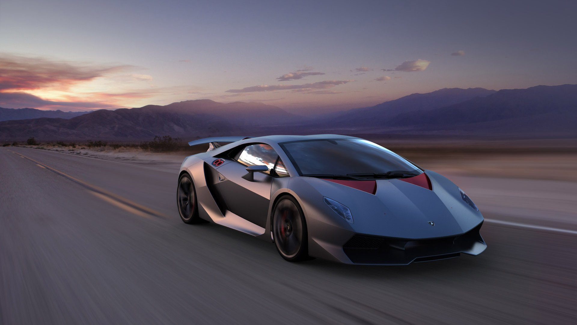 lamborghini sesto elemento superdeportivo montaña paisaje velocidad