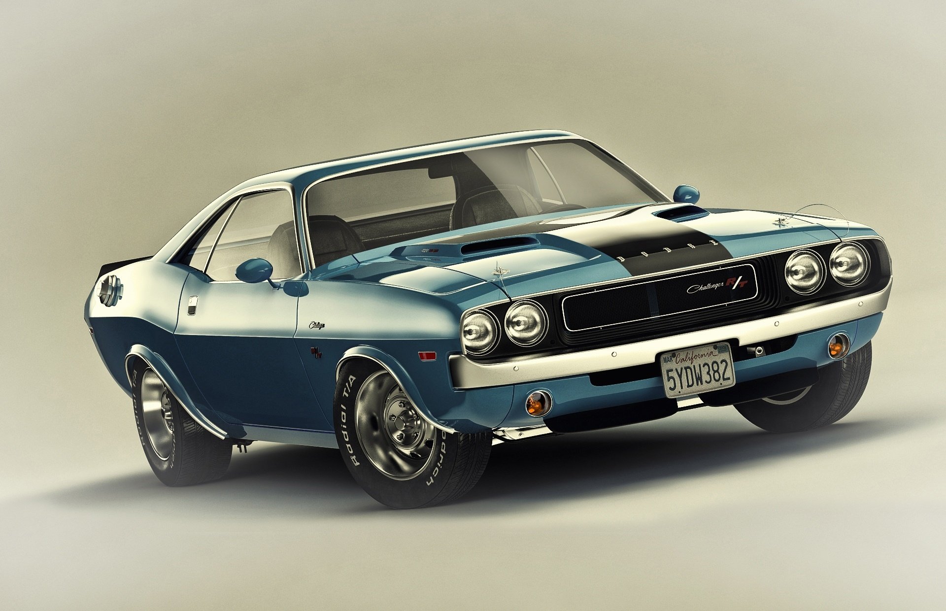 esquiver challenger r / t muscle voiture