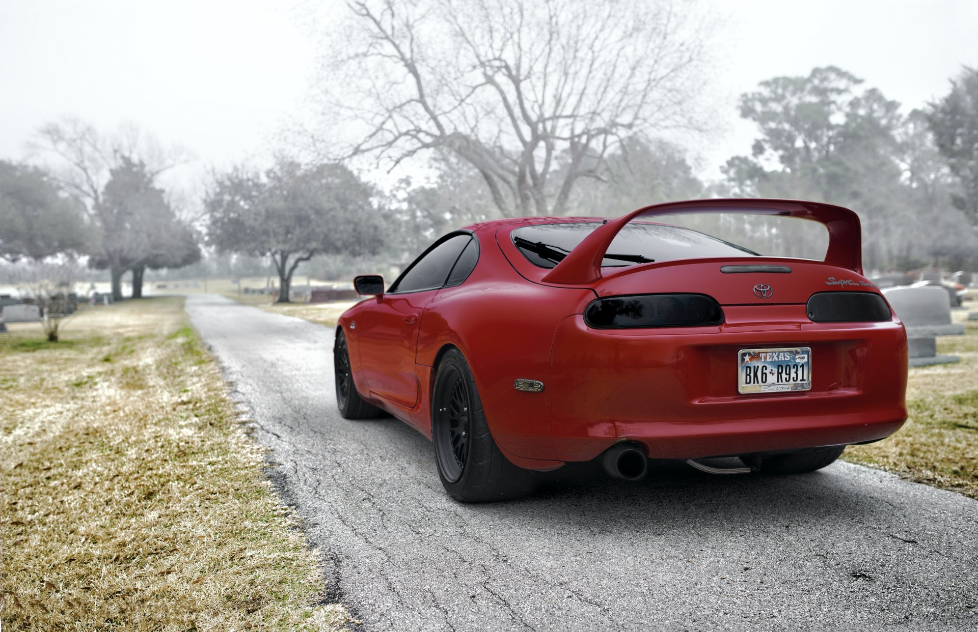 toyota sopra rosso toyota supra rosso culo alberi