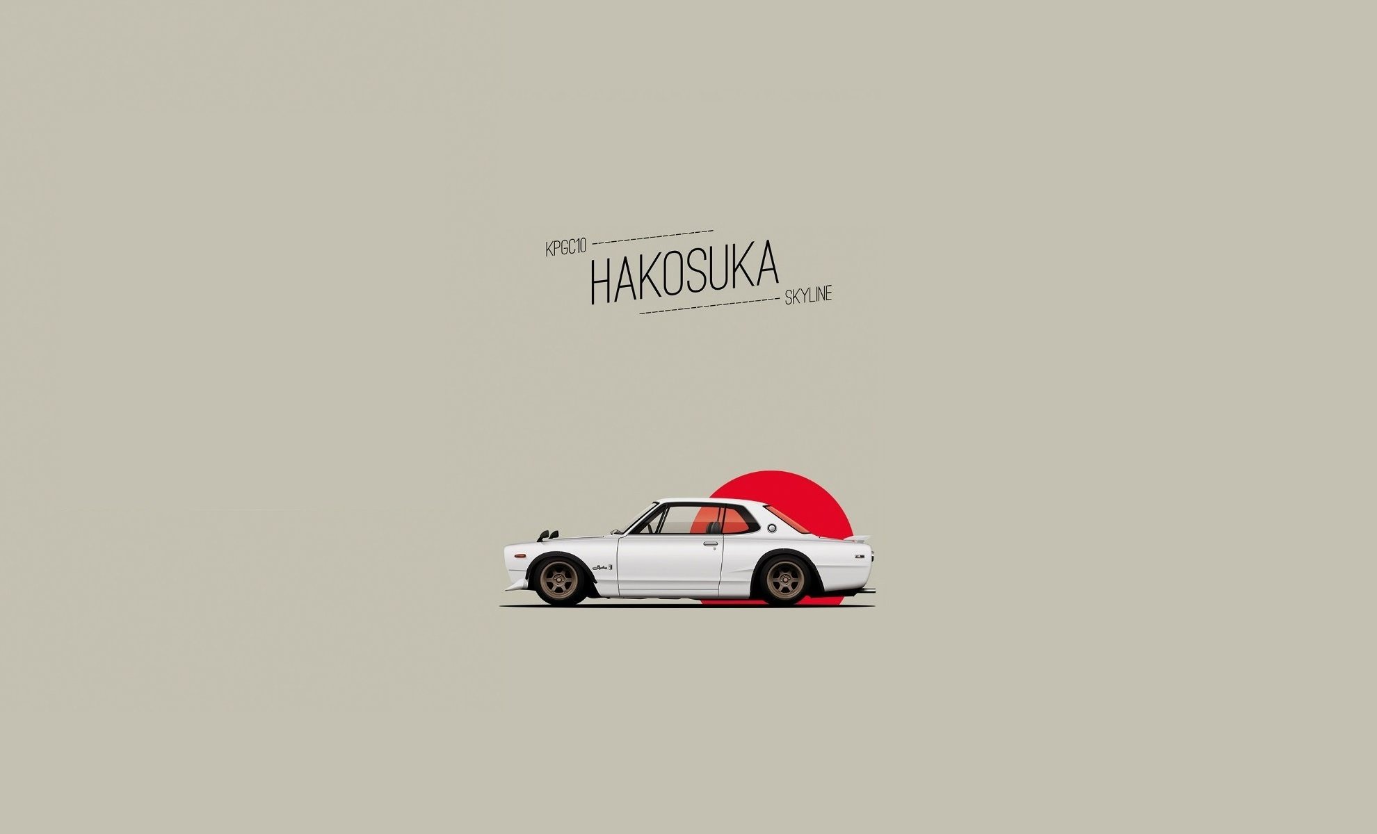 nissan horizon 2000 gt-r coupe kpgc10 c10 hakosuka nissan skyline gt-r drawing art