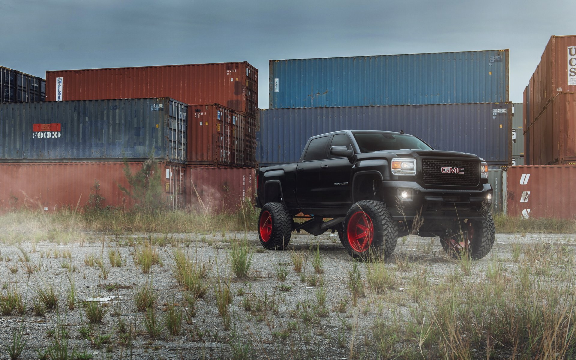 gmc denali pickup tuning nero auto suv