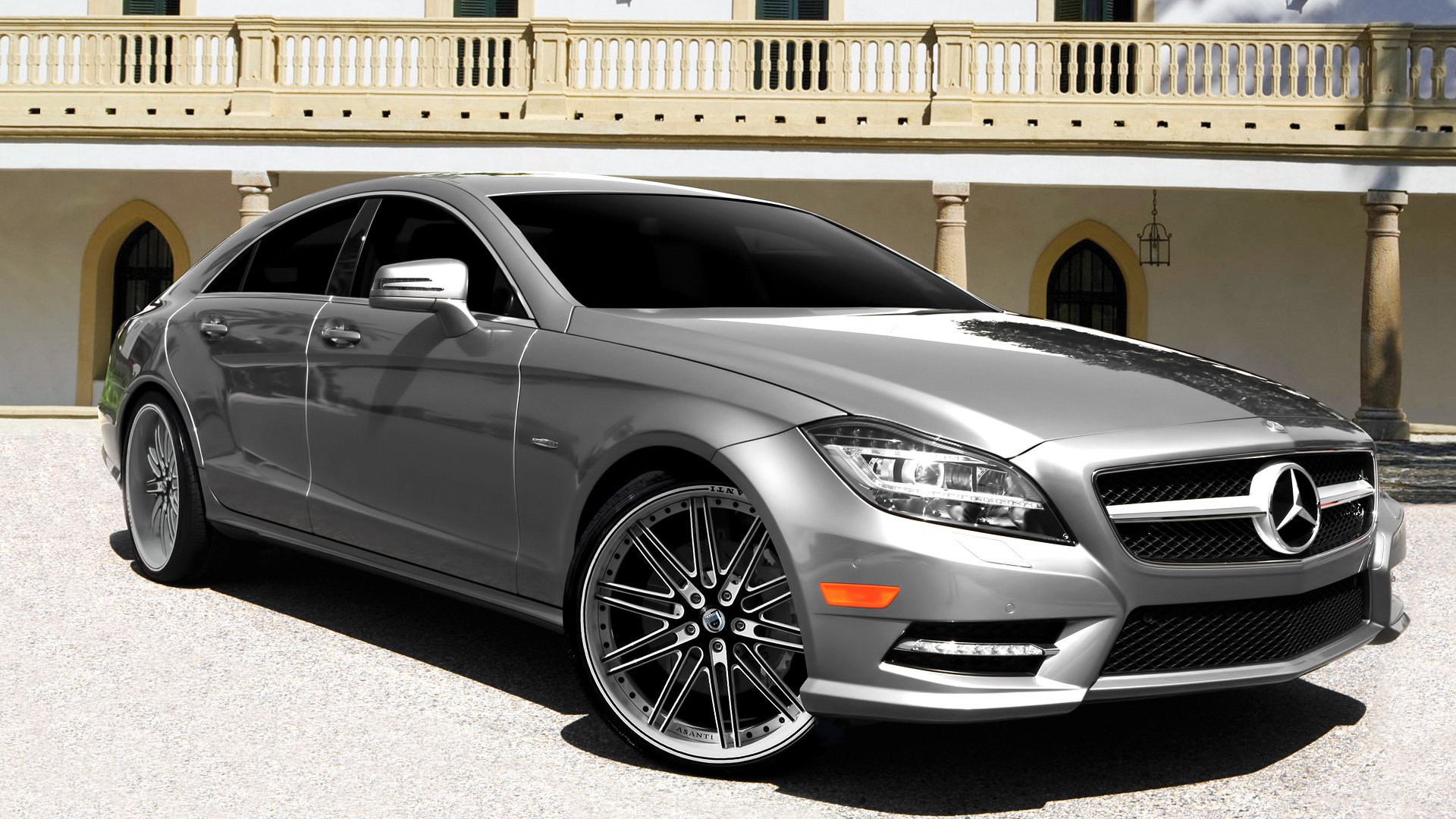 mercedes benz cls asanti tuning