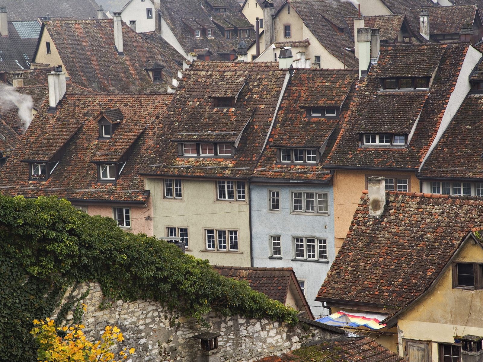 chaffhausen switzerland roof