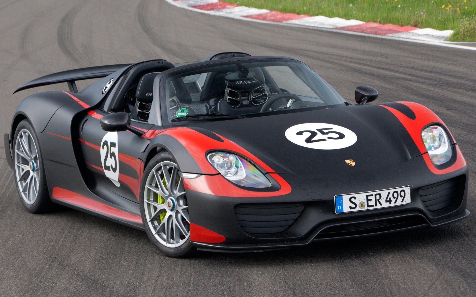 porsche spyder prototype porsche spider front headlights background