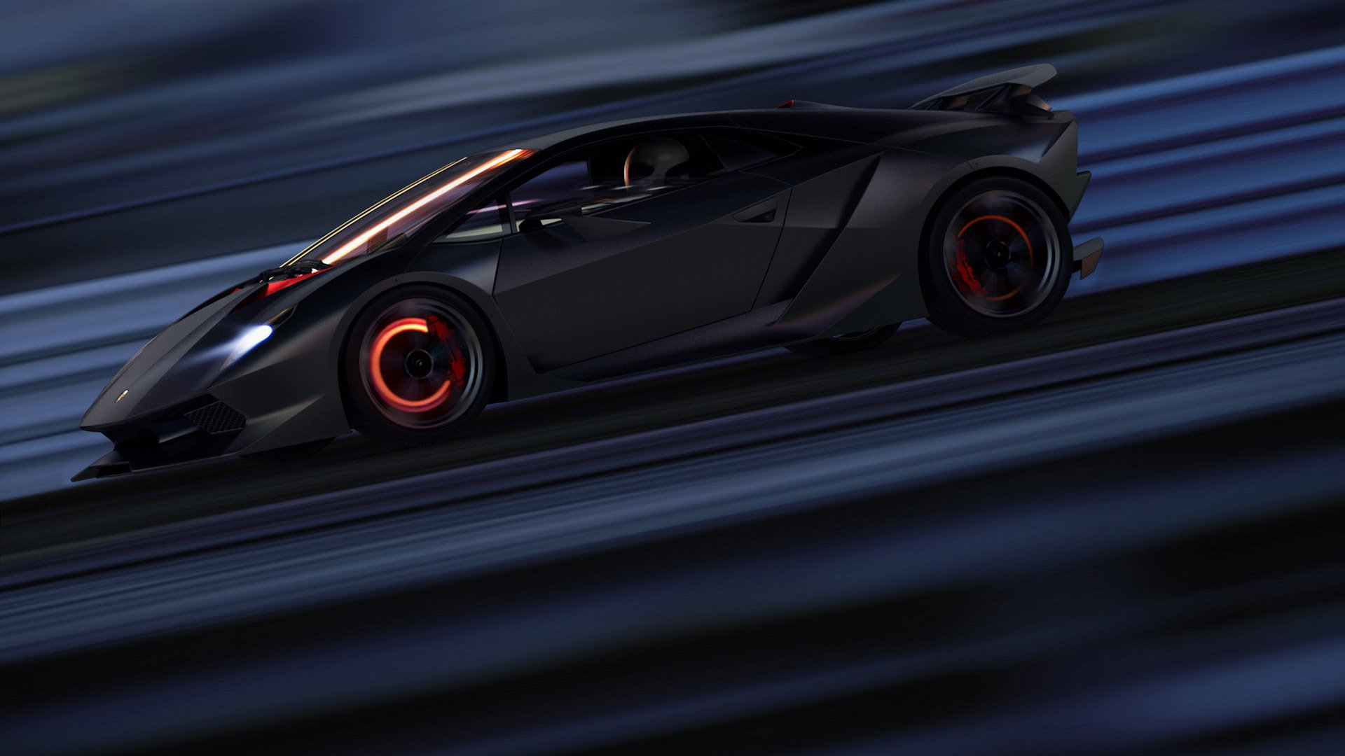 lamborghini sesto elemento supercar speed brake