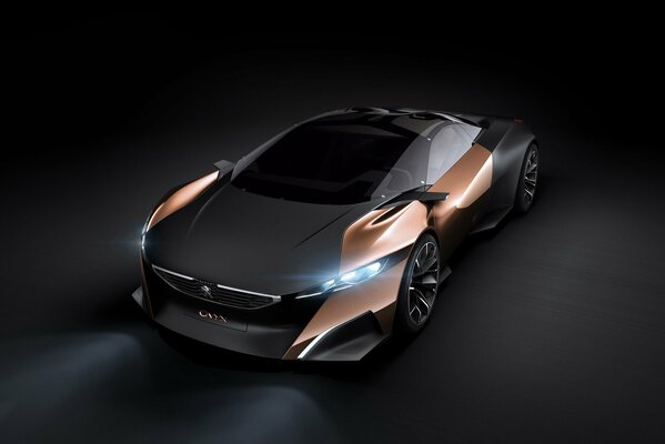 Peugeot Onyx black and gold onyx