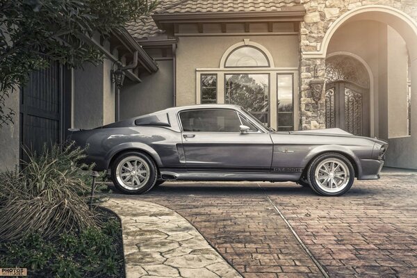 Ford Shelby eleanor Silber