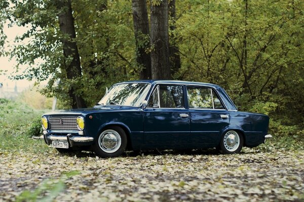 Tuning VAZ 2101 dans la forêt