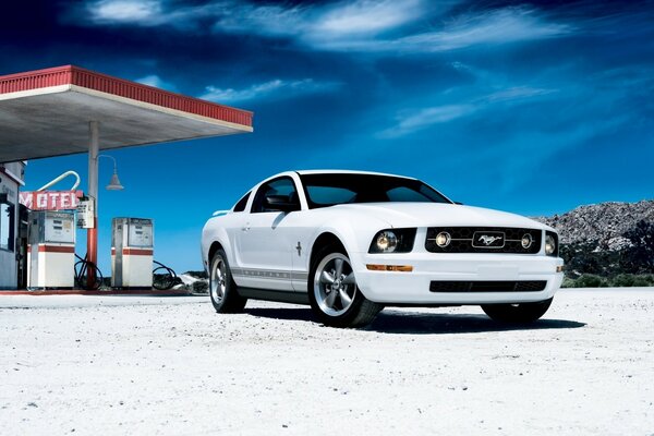 Familiare e bella Ford Mustang