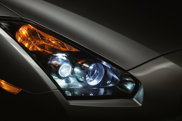 Stylish, fashionable car headlights