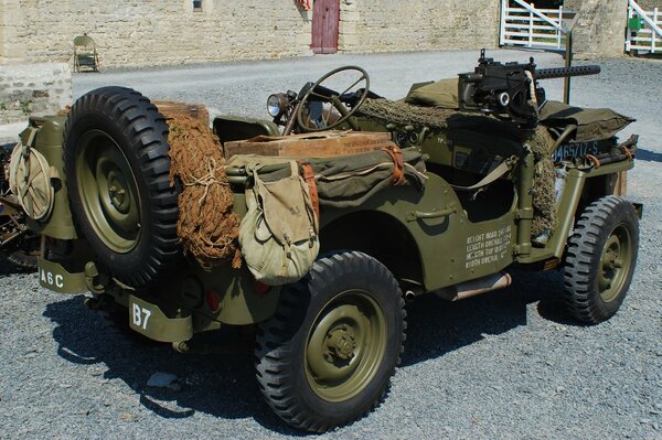 Jeep de l armée de la seconde guerre mondiale Willis