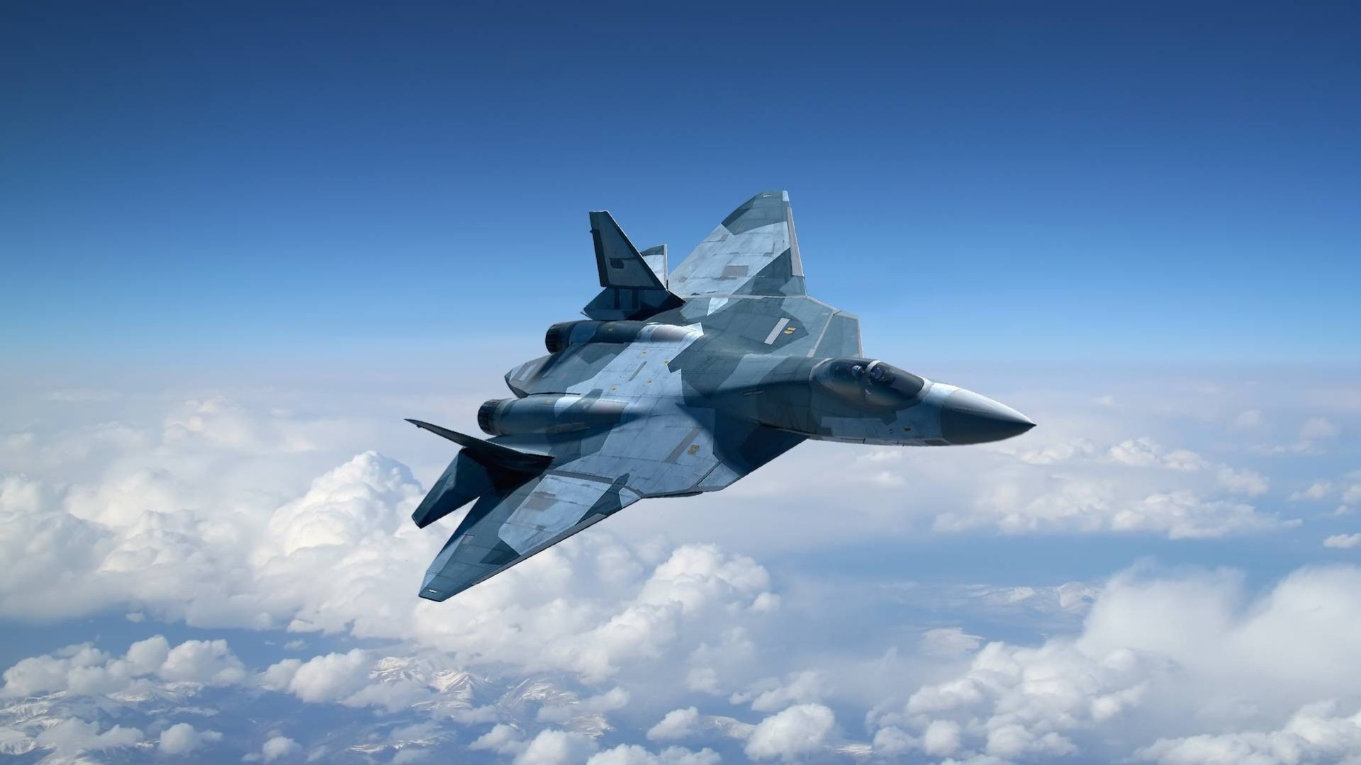 ky plane cloud blue and dry pak-fa of 50