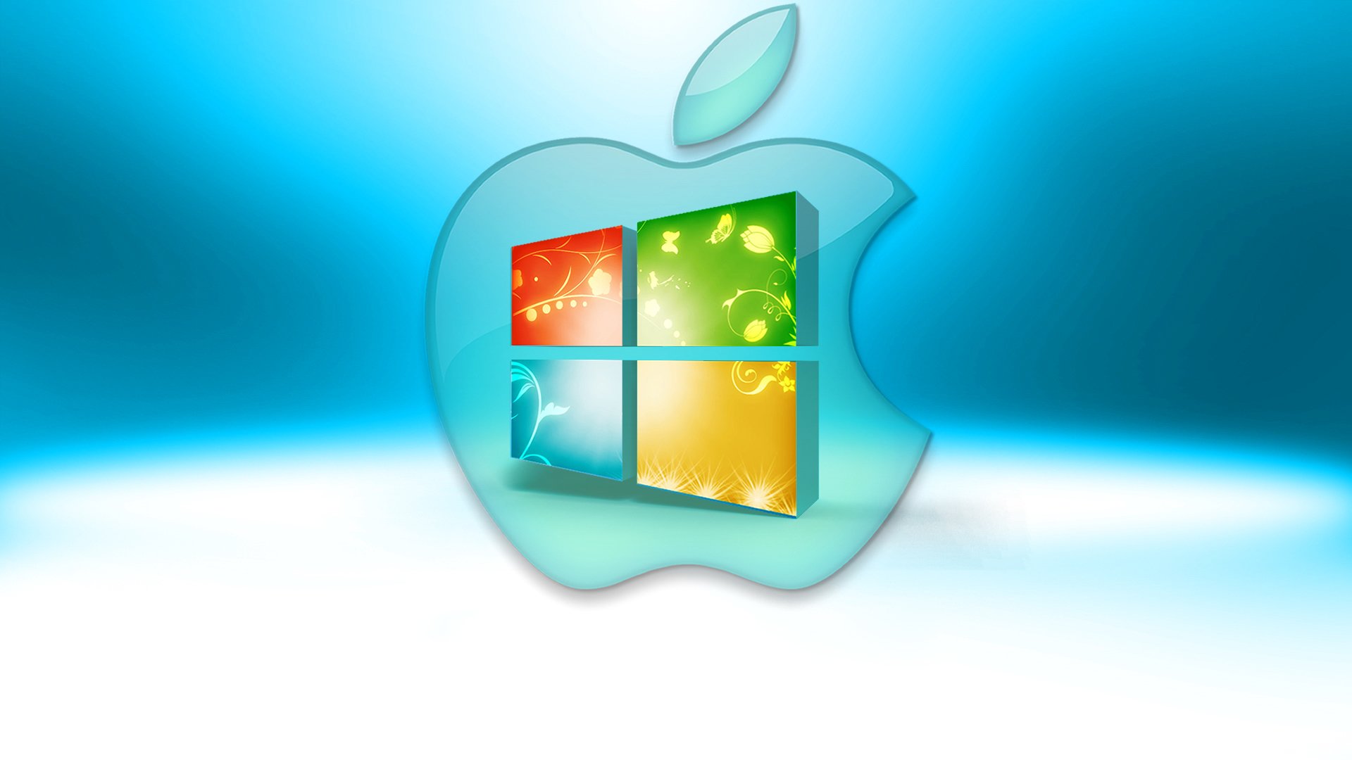 windows apple mac komputer system operacyjny emblemat logo