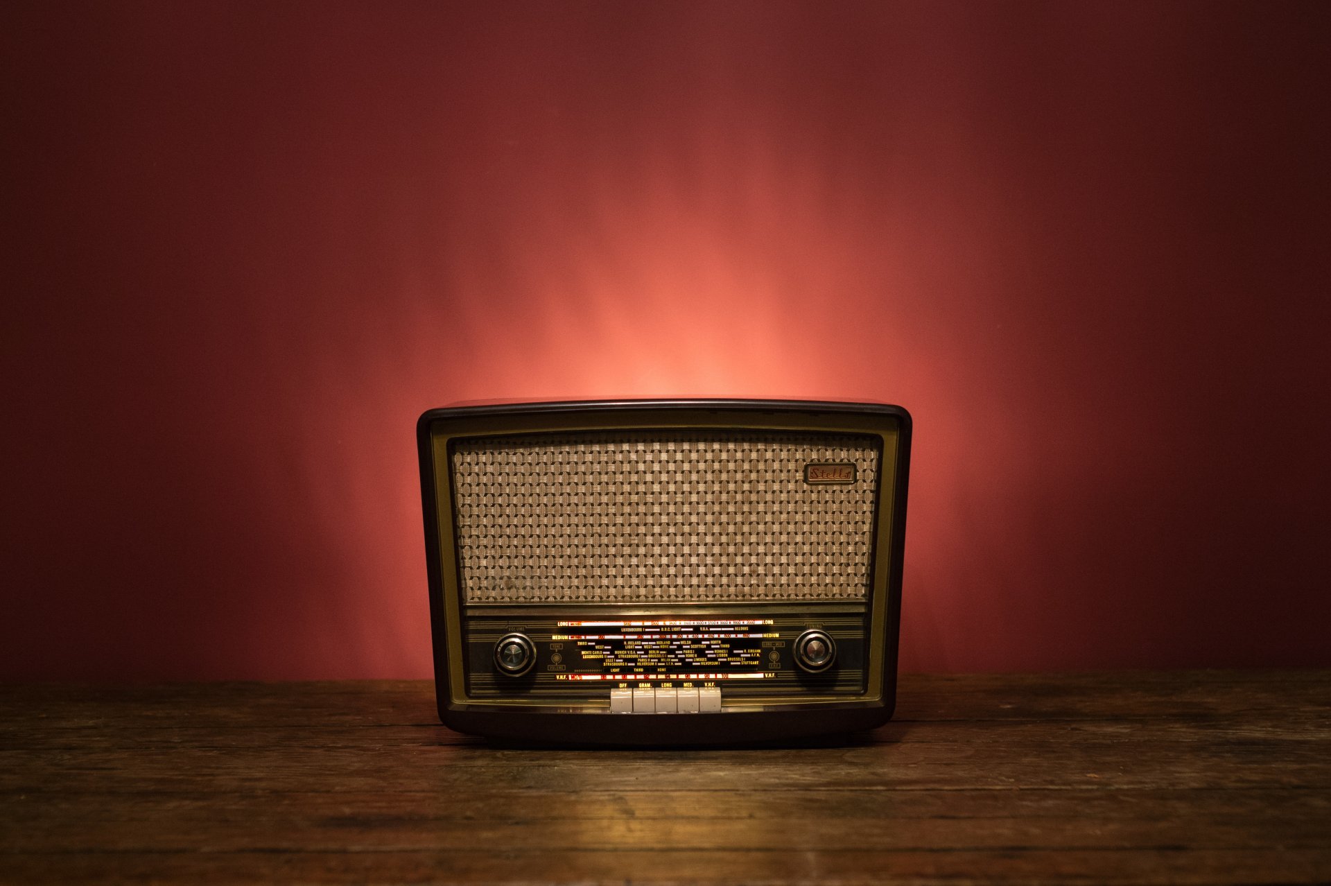 radio receiver background