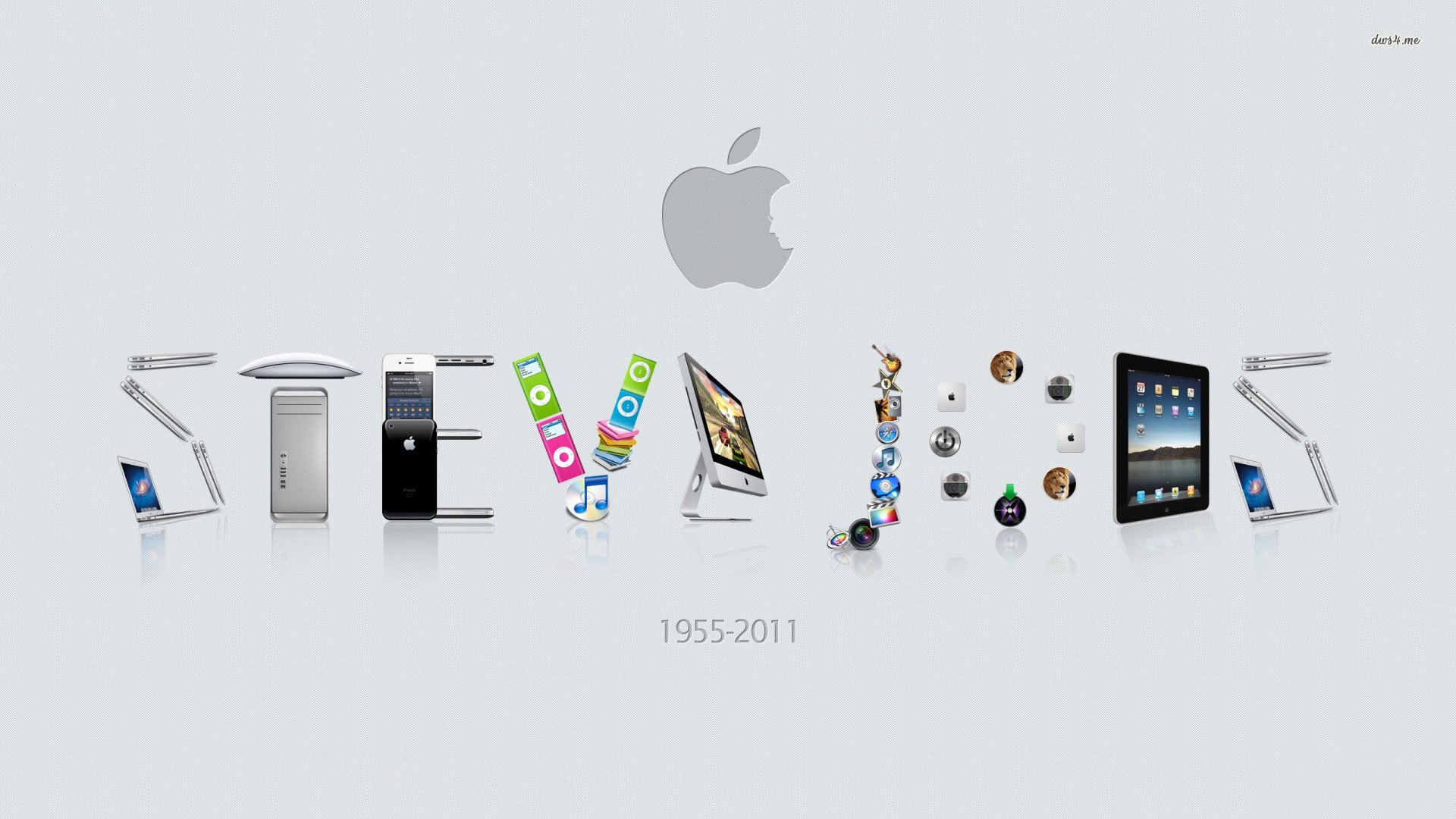 steve jobs homenaje computadora gagets teléfono.i-pod