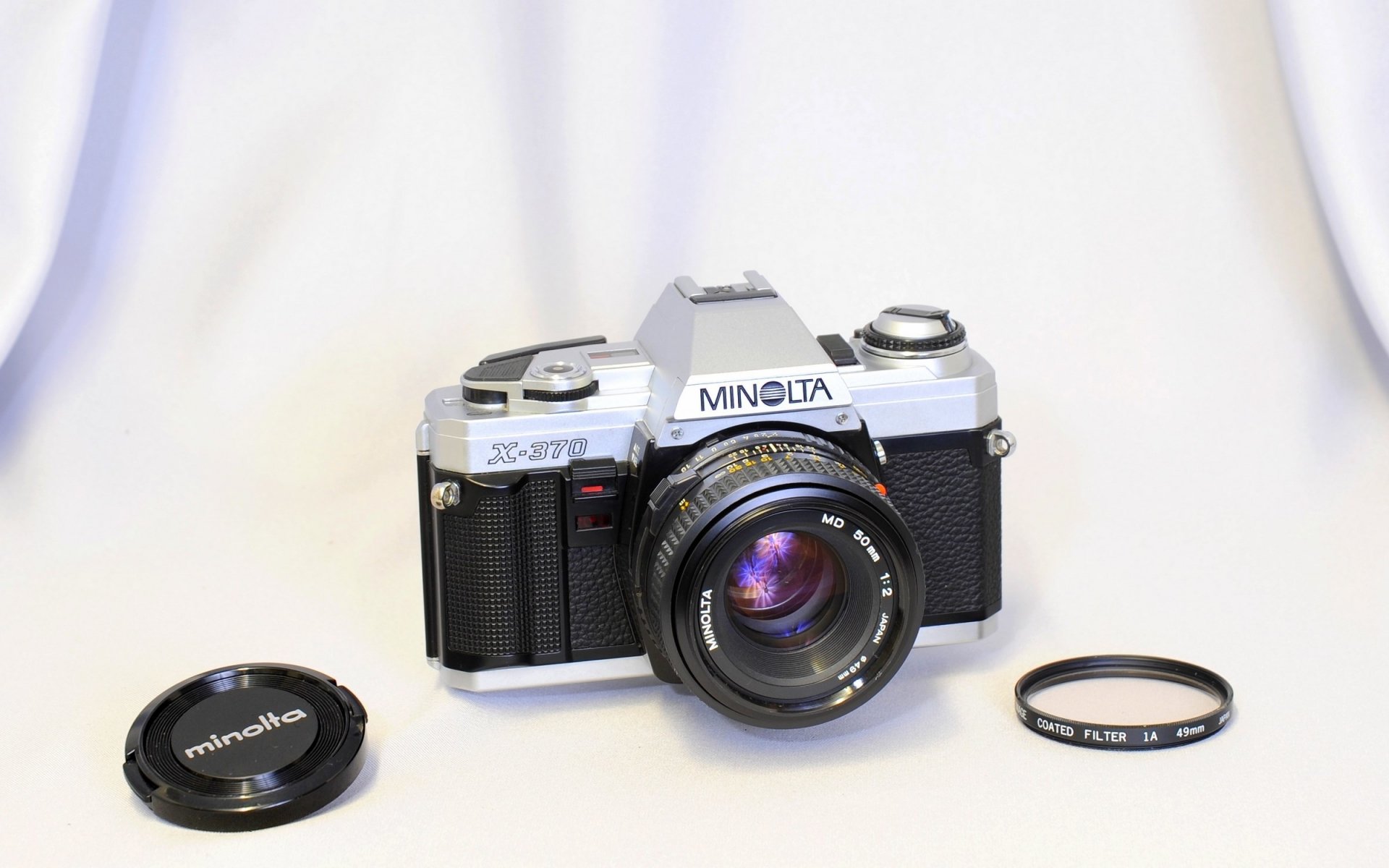 minolta x-370 macchina fotografica sfondo