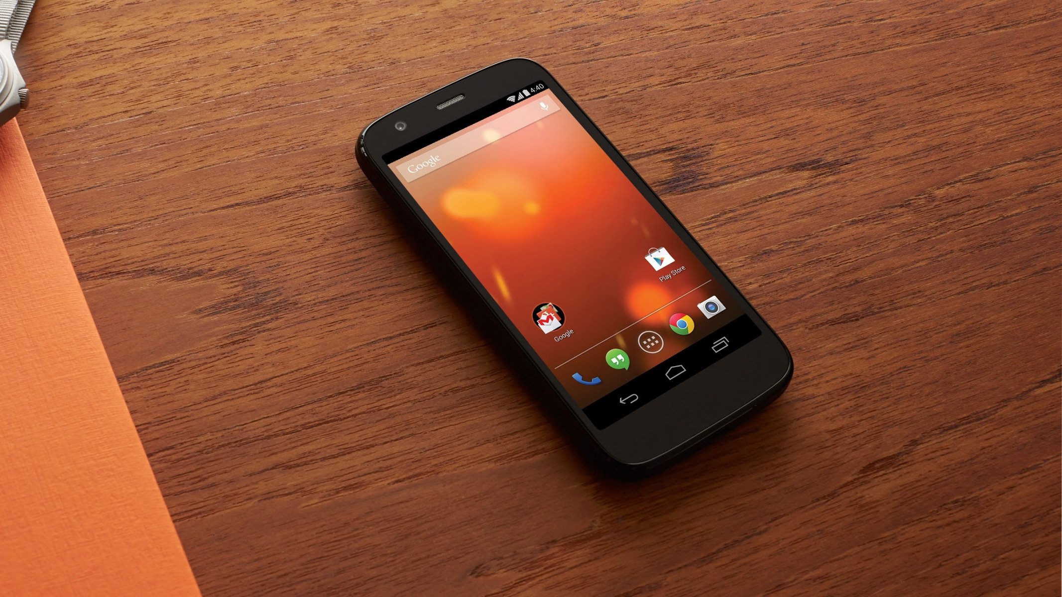 motorola moto g google jouer édition android smartphone bureau