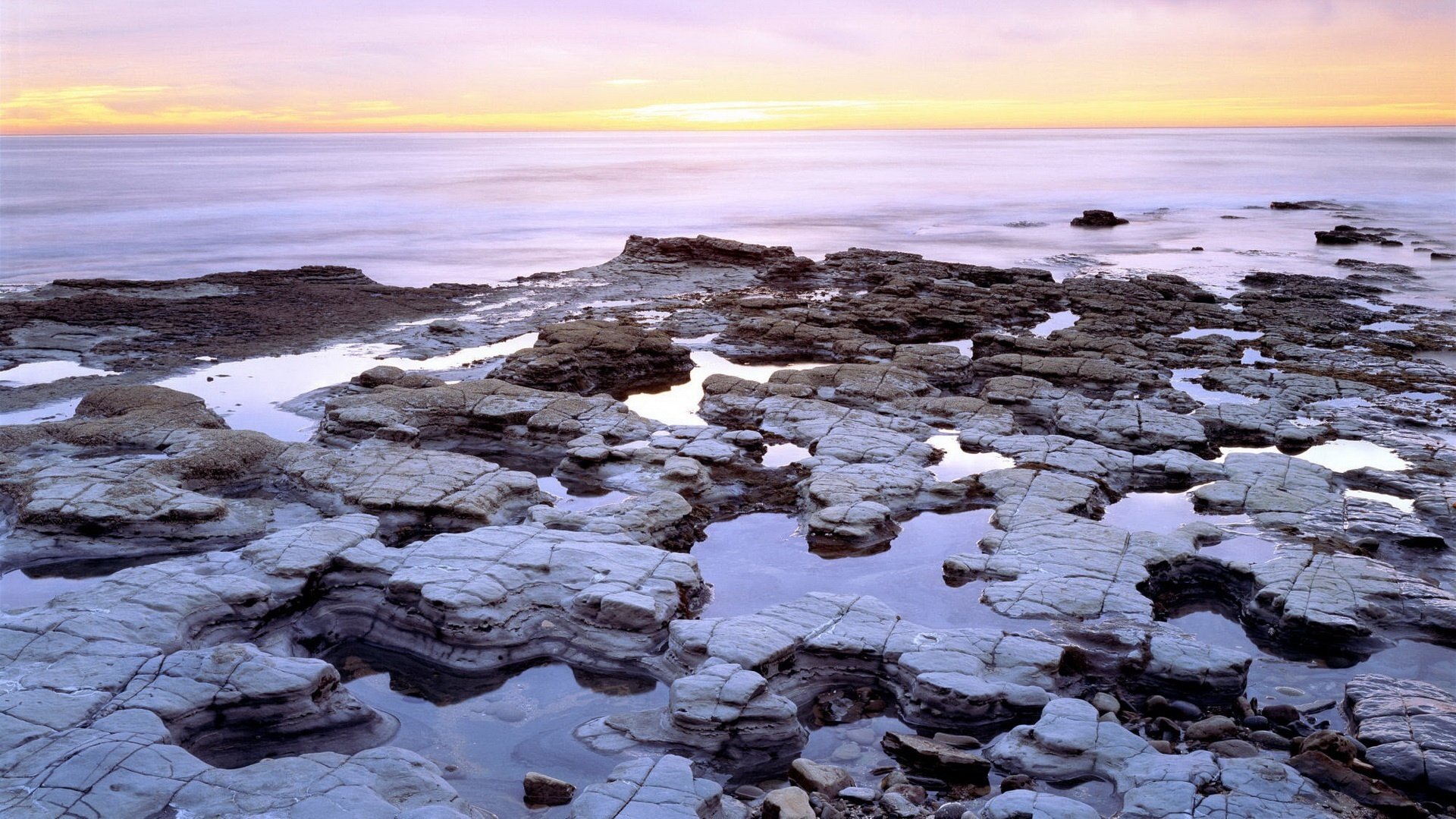 lehmküste wasser risse horizont wasser natur himmel landschaft