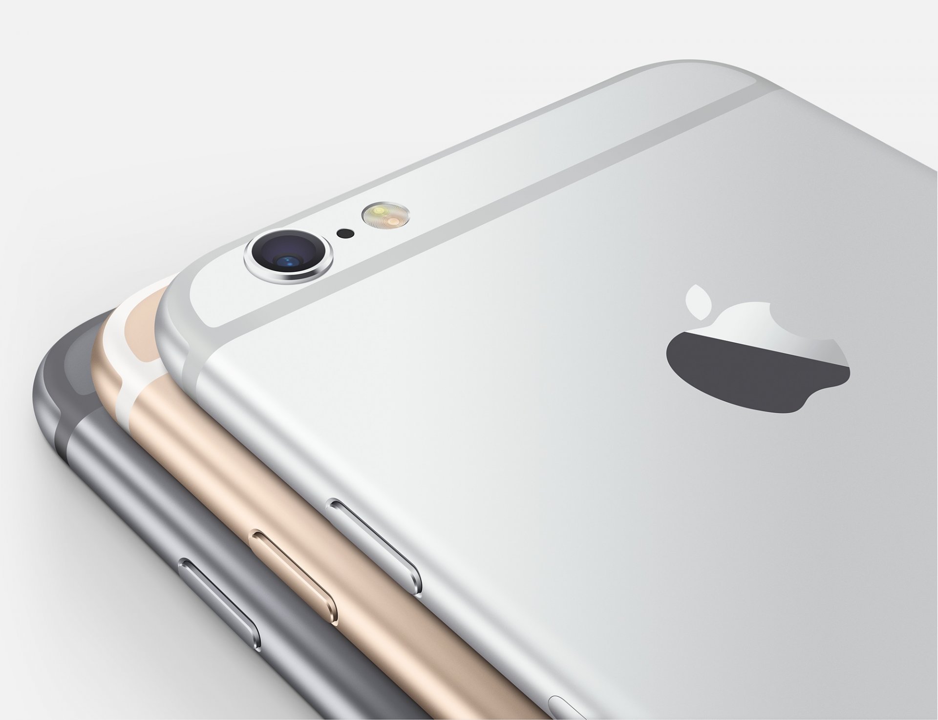 jabłko iphone 6 smartfon przestrzeń szary złoty srebrny aparat lampa błyskowa