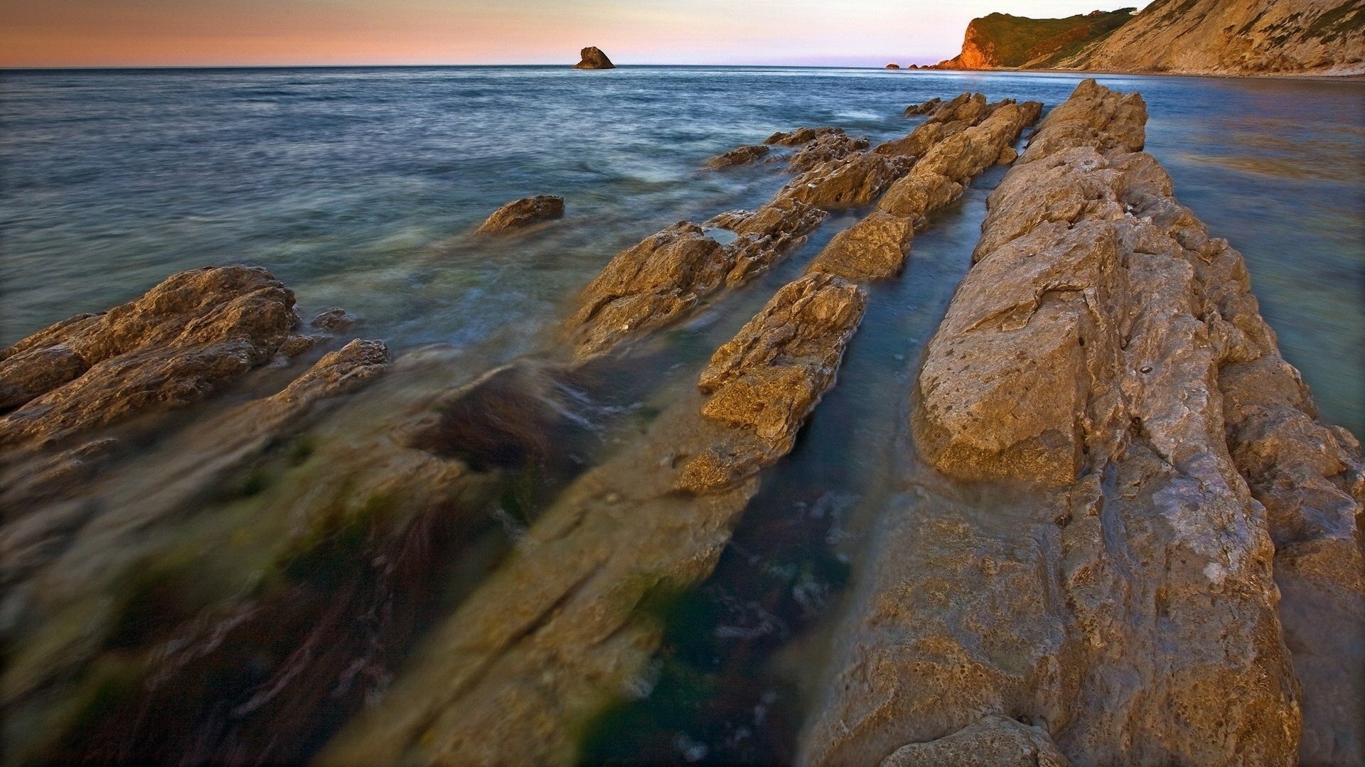 étendues d eau dalles de pierre eau salée eau mer nature roches horizon pierres surf