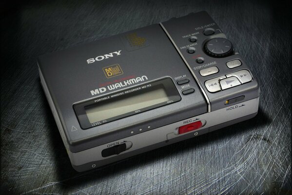 Retro Mini Disc Player Sony MZ r3