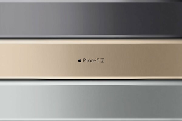 iPhone 5s. Three phone colors