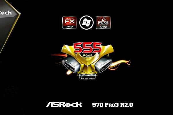 Publicité pour les produits ASRock